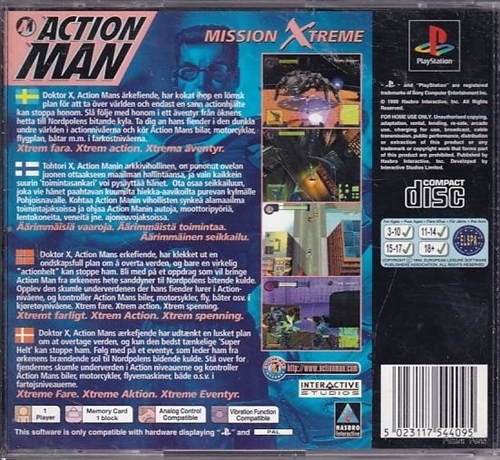 Action Man - PS1 (B Grade) (Genbrug)